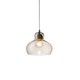Suspension MEGA BULB, Ø18, Gold, Cordon blanc