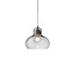 Suspension MEGA BULB de &Tradition, Ø18, Silver, Cordon noir