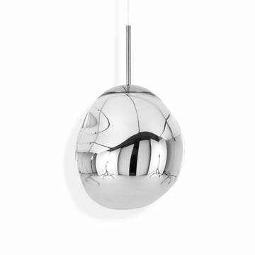 suspension MELT de Tom Dixon, petite, chrome