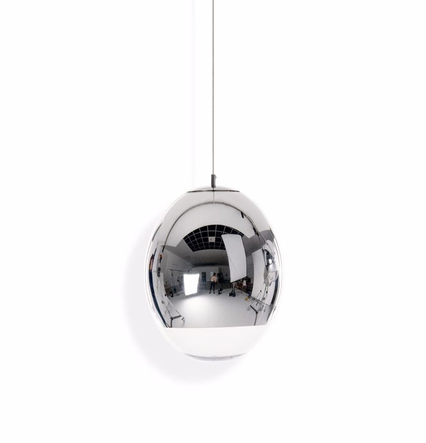 Suspension MIRROR BALL de Tom Dixon, 40 cm, Chrome