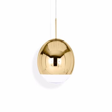 suspension MIRROR BALL de Tom dixon, 40 cm, doré