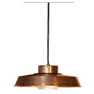Suspension modulable FAKTORY de Roger Pradier®, Cuivre