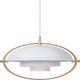 Suspension MULTI-LITE, Blanc et laiton