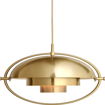 Suspension MULTI-LITE de Gubi, Laiton