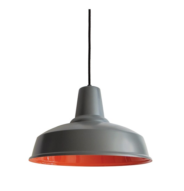 Suspension PANDULERA d'Eleanor Home, Graphite / Orange