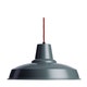Suspension PANDULERA Eleanor Home, Graphite avec câble tissu rouge