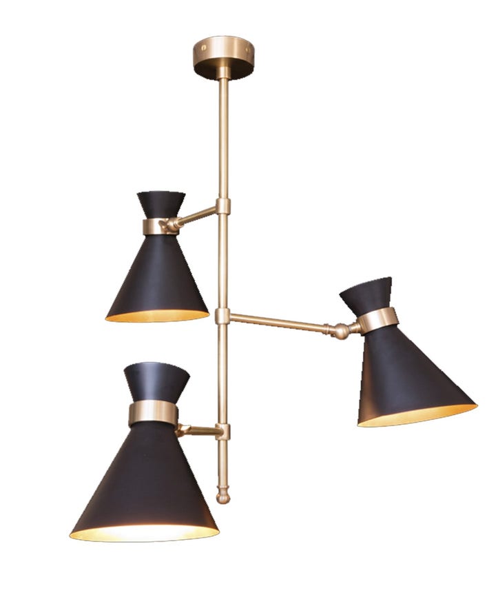 Suspension PEGGY de Gong, Noir Suspension PEGGY de Gong, Noir
