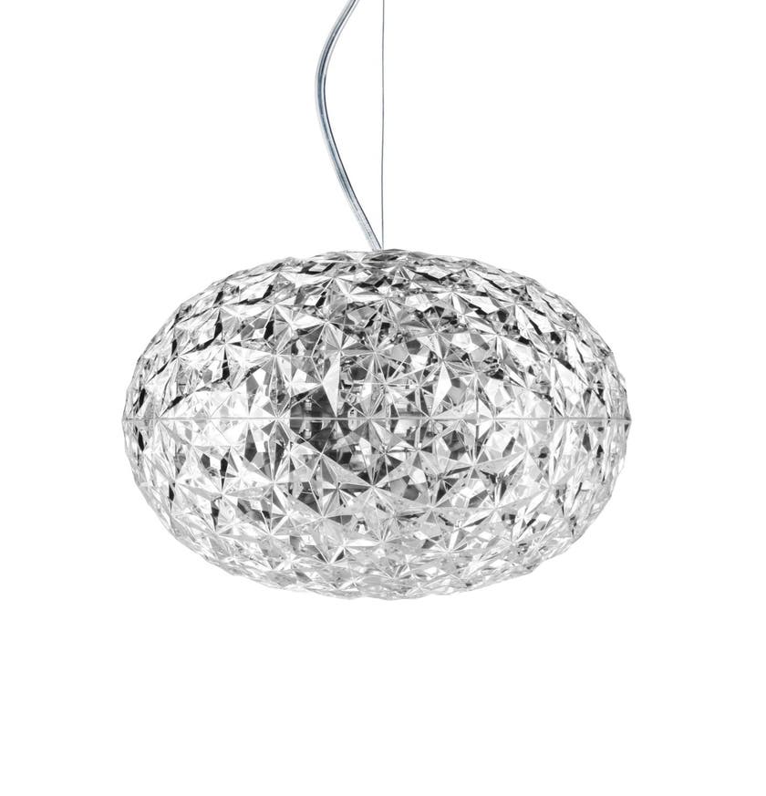 Suspension PLANET de Kartell, Cristal