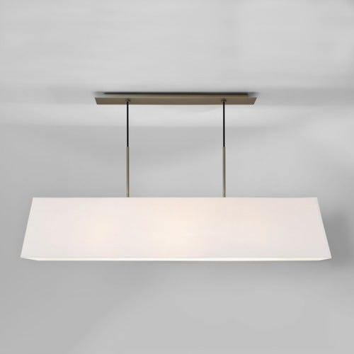 Suspension RAFINA et son abat-jour, Nickel mat Suspension RAFINA et son abat-jour, Nickel mat