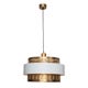 Suspension ronde TARYA, Blanc