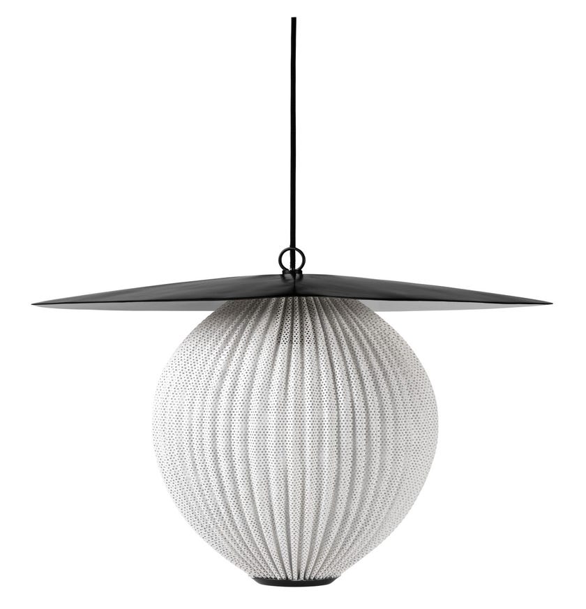 Suspension SATELLITE de Gubi, D. 27, Blanc crème