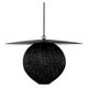 Suspension SATELLITE, D. 27, Noir