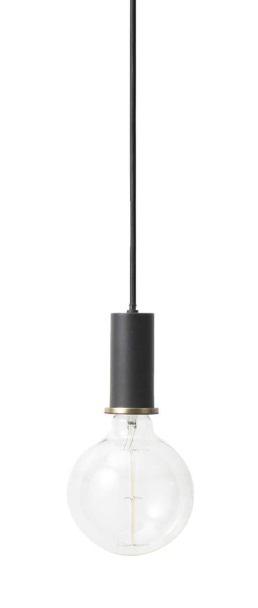 Suspension SOCKET LOW de Ferm Living, Noir Suspension SOCKET LOW de Ferm Living, Noir