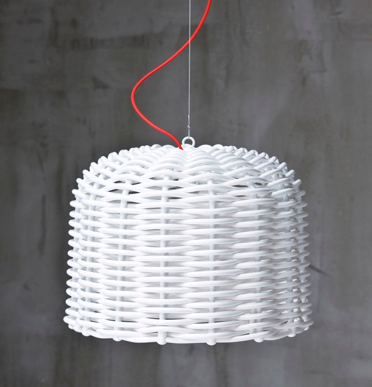 Suspension SWEET 96 de Gervasoni, blanche