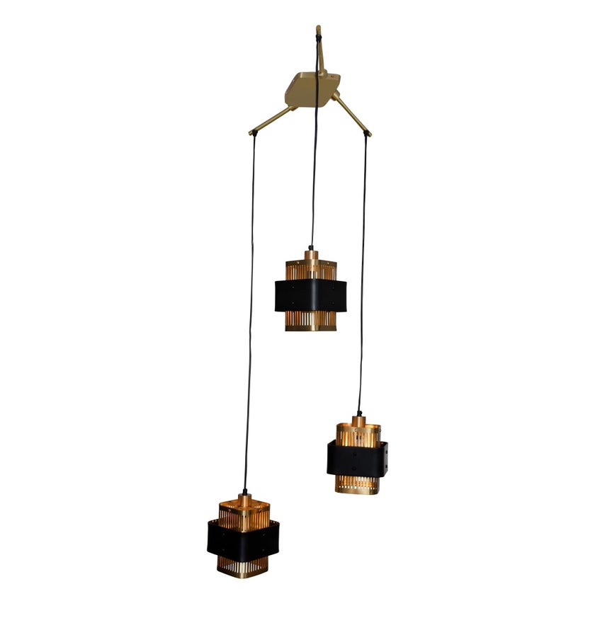 Suspension TARYA TRIO de Gong, Noir