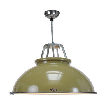 Suspension TITAN 3 d'Original BTC avec visière, Vert olive