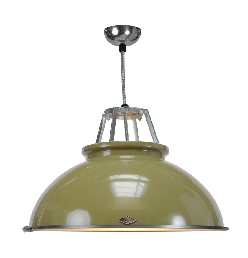 Suspension TITAN 3 d'Original BTC avec visière, Vert olive