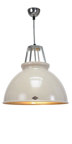 Suspension TITAN 5 d'Original BTC, Intérieur bronze, Gris clair Suspension TITAN 5 d'Original BTC, Intérieur bronze, Gris clair