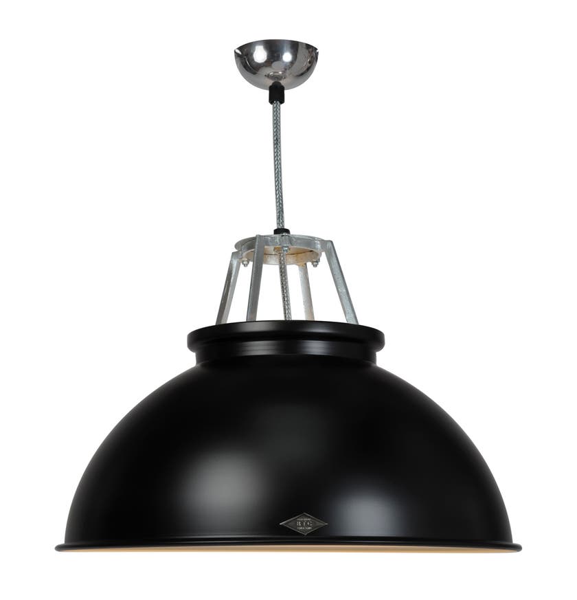 Suspension TITAN 5 d'Original BTC, Intérieur blanc, Noir