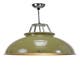 Suspension TITAN 5, Intérieur bronze, Vert olive