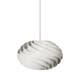 Suspension TURBO de Gubi, Ø36 cm, Blanc