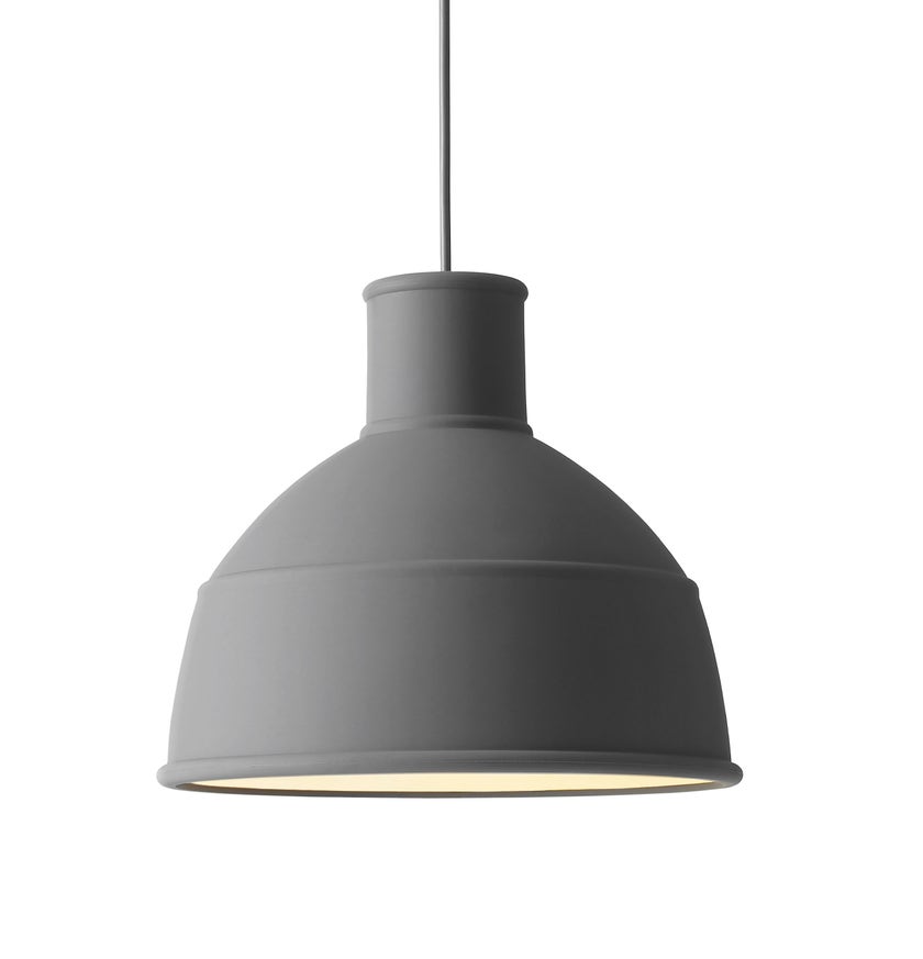 Suspension UNFOLD de Muuto Gris foncé