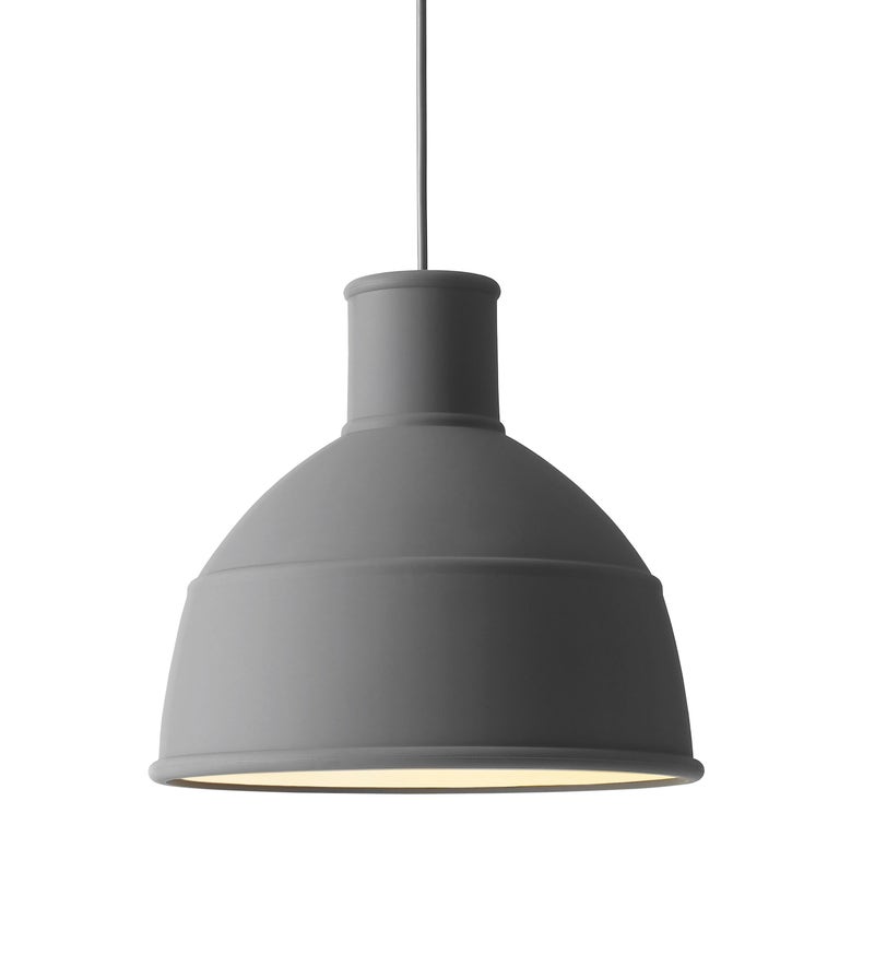 Suspension UNFOLD de Muuto Gris foncé Suspension UNFOLD de Muuto Gris foncé