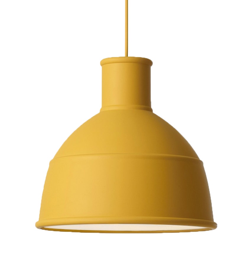 Suspension UNFOLD de Muuto, Moutarde