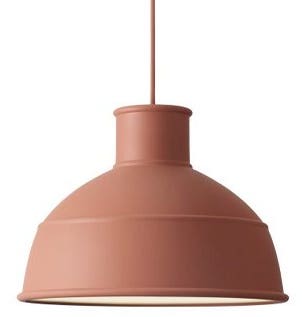 Suspension UNFOLD de Muuto, Terracotta