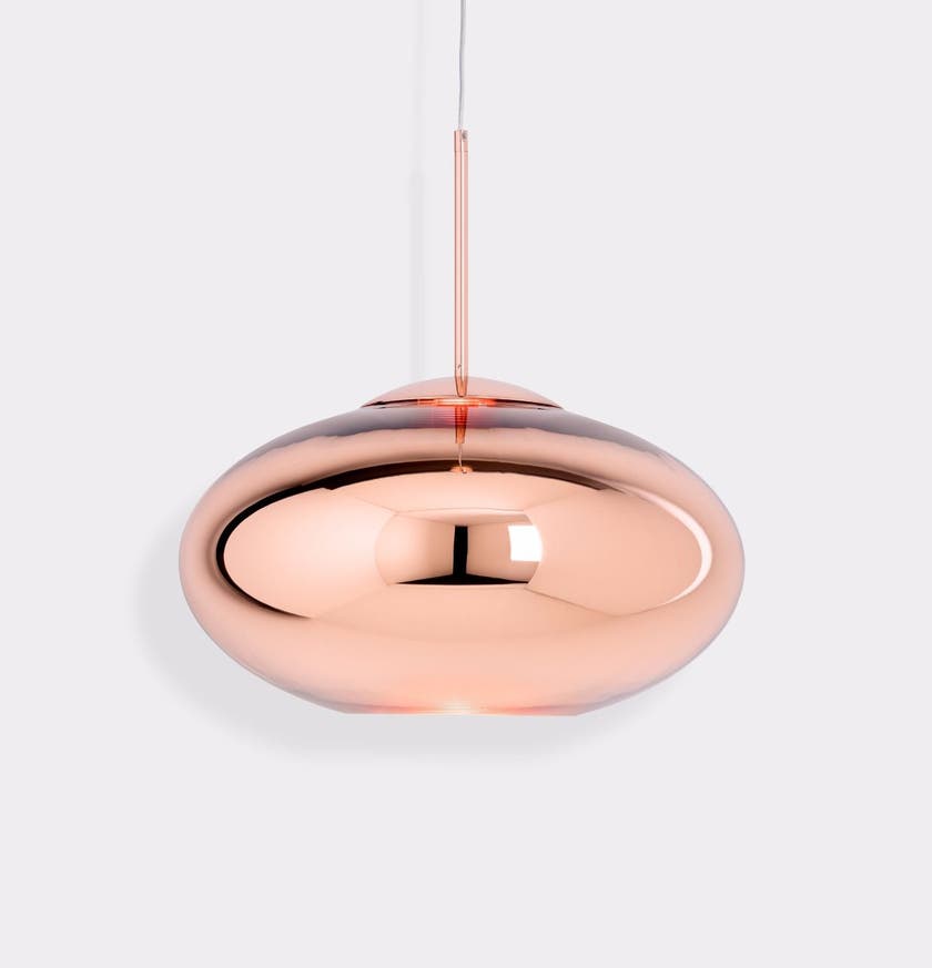 Suspension COPPER WIDE LED de Tom Dixon