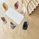 Fauteuil AAC 123 de Hay, Pieds en chêne vernis naturel, Tissu Hallingdal 200