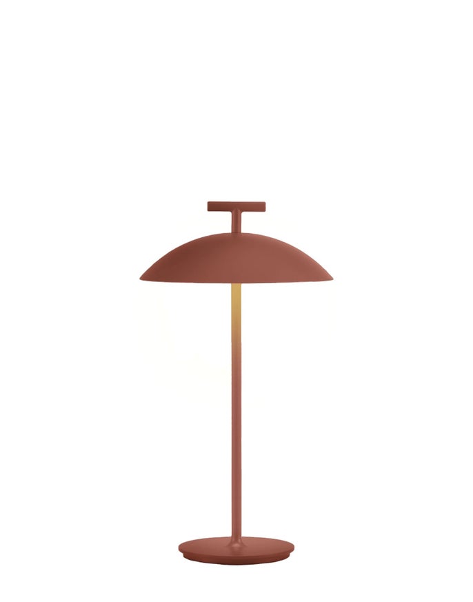 Lampe à poser MINI GEEN-A de Kartell, Brique Lampe à poser MINI GEEN-A de Kartell, Brique