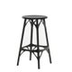 Tabouret haut A.I STOOL LIGHT de Kartell, 75 cm, Noir