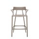 Tabouret haut avec dossier A.I STOOL, 75 cm, Gris
