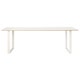TABLE 70/70, 225 x 90 CM, BLANC