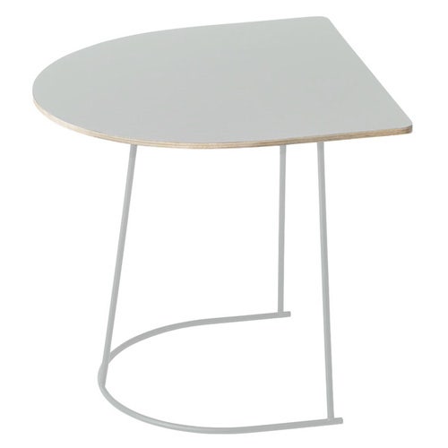 TABLE BASSE AIRY HALF SIZE DE MUUTO, GRIS TABLE BASSE AIRY HALF SIZE DE MUUTO, GRIS
