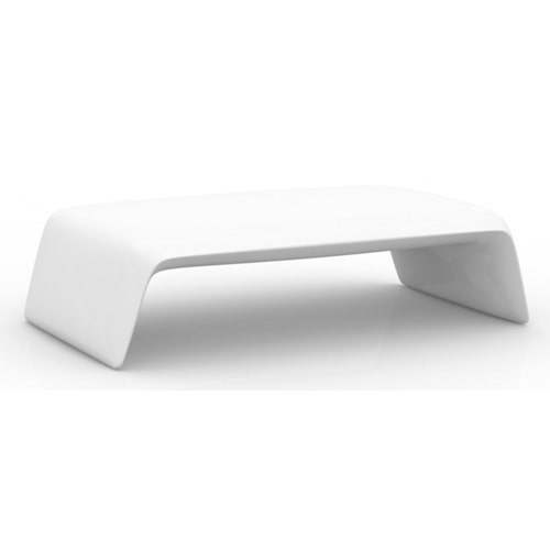 TABLE BASSE BLOW, Blanc de VONDOM TABLE BASSE BLOW, Blanc de VONDOM