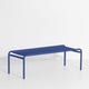 Table basse longue WEEK-END, Bleu outremer