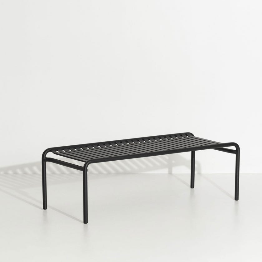 Table basse longue WEEK-END de Petite Friture, Noir Table basse longue WEEK-END de Petite Friture, Noir