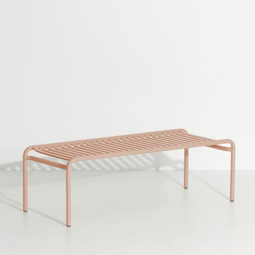 Table basse longue WEEK-END de Petite Friture, Blush Table basse longue WEEK-END de Petite Friture, Blush