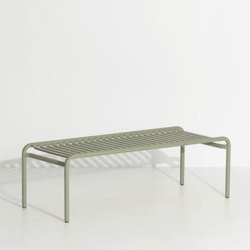 Table basse longue WEEK-END de Petite Friture, Vert Jade
