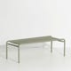 Table basse longue WEEK-END de Petite Friture, Vert Jade