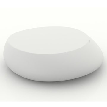 TABLE BASSE STONE, Blanc mat de VONDOM