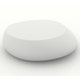 TABLE BASSE STONE, Blanc mat