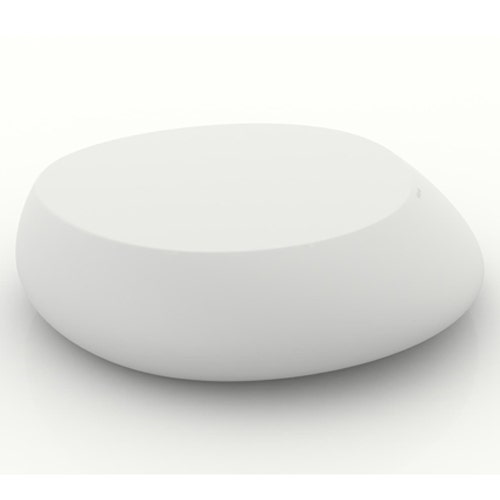 TABLE BASSE STONE, Blanc mat de VONDOM TABLE BASSE STONE, Blanc mat de VONDOM
