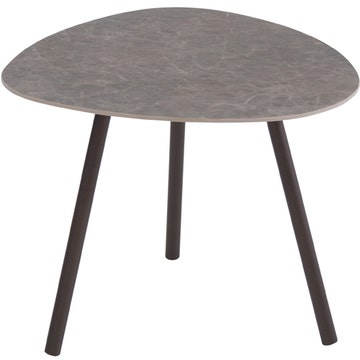 Table basse TERRAMARE de Emu, 48 x 48 cm, Marron d'Inde - Emperador