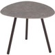 Table basse TERRAMARE de Emu, 48 x 48 cm, Marron d'Inde - Emperador