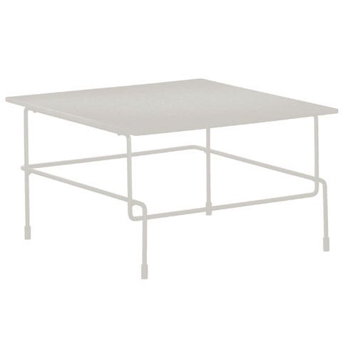 TABLE BASSE TRAFFIC Blanc (usage extérieur) de MAGIS