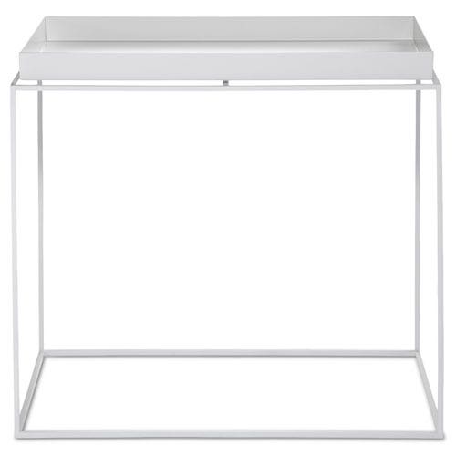 Table basse TRAY de Hay, 40 x 60 cm, Blanc Table basse TRAY de Hay, 40 x 60 cm, Blanc
