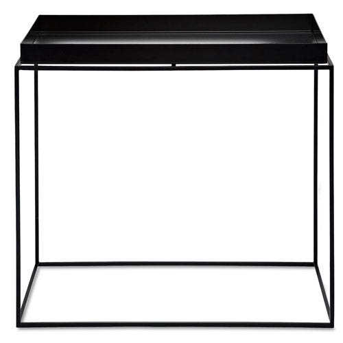 Table basse TRAY de Hay, 40 x 60 cm, Noir Table basse TRAY de Hay, 40 x 60 cm, Noir